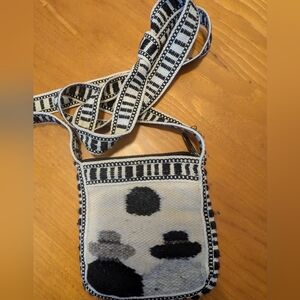 Handwoven Wool Crossbody Bag